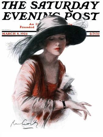 "He's Late," Saturday Evening Post Cover, March 8, 1924