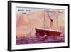 R.M. S. Megantic, Ocean Liner-null-Framed Art Print