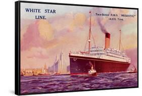 R.M. S. Megantic, Ocean Liner-null-Framed Stretched Canvas