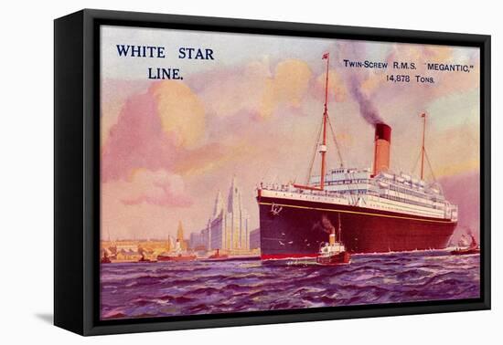 R.M. S. Megantic, Ocean Liner-null-Framed Stretched Canvas