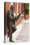 R. Manteiga Statue in Centro Ybor, Tampa, Florida, United States of America, North America-Richard Cummins-Stretched Canvas