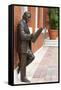 R. Manteiga Statue in Centro Ybor, Tampa, Florida, United States of America, North America-Richard Cummins-Framed Stretched Canvas