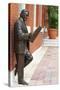 R. Manteiga Statue in Centro Ybor, Tampa, Florida, United States of America, North America-Richard Cummins-Stretched Canvas