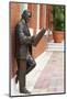 R. Manteiga Statue in Centro Ybor, Tampa, Florida, United States of America, North America-Richard Cummins-Mounted Photographic Print