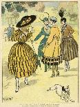 Paris Fashions 1915-R Neziere-Framed Stretched Canvas