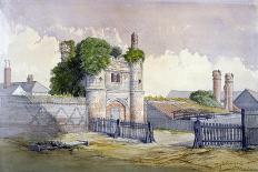 View of Beckingham Hall Near Withham, Essex, 1869-R Nightingale-Stretched Canvas