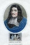 Andrew Marvell, English Metaphysical Poet, 1815-R Page-Stretched Canvas