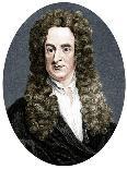 Isaac Newton, English mathematician, astronomer and physicist, (1818)-R Page-Giclee Print