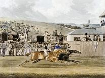 Derby Day at Epsom-R. Reeves-Framed Stretched Canvas