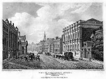 View in Parliament Street, Westminster, London, 1810-R Roffe-Giclee Print