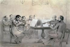 Quartet of the Composer Count A. F. Lvov, 1840-R. Rorbach-Giclee Print