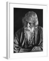 R Tagore, Four Arts 1935-A Musselwhite-Framed Photographic Print