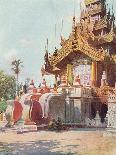 Burma Scenery, Village-R Talbot Kelly-Art Print