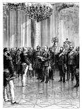 Proclaiming Kaiser Wilhelm I as First German Emperor, Versailles, 1871-R Taylor-Giclee Print