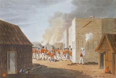 The Storming of a Large Storehouse Near Rus Ul Khyma Where Capt. Dancey of Hm 65th Regt. Was Killed-R. Temple-Framed Giclee Print