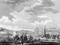 Battle of Neerwinden in the Revolutionary Wars, 1793-R. Vinkeles-Framed Art Print
