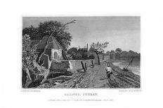 Barnes, Surrey, 1830-R Winkles-Framed Giclee Print