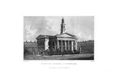 Town Hall, Borough High Street, Southwark, London, 1830-R Winkles-Mounted Giclee Print