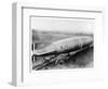 R34 Airship at its Moorings-null-Framed Photographic Print