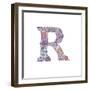 R-Green Girl-Framed Giclee Print