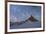 Ra Gusela, Giau Pass, Dolomites, Veneto, Italy. Winter startrail at Giau Pass-ClickAlps-Framed Photographic Print