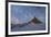 Ra Gusela, Giau Pass, Dolomites, Veneto, Italy. Winter startrail at Giau Pass-ClickAlps-Framed Photographic Print