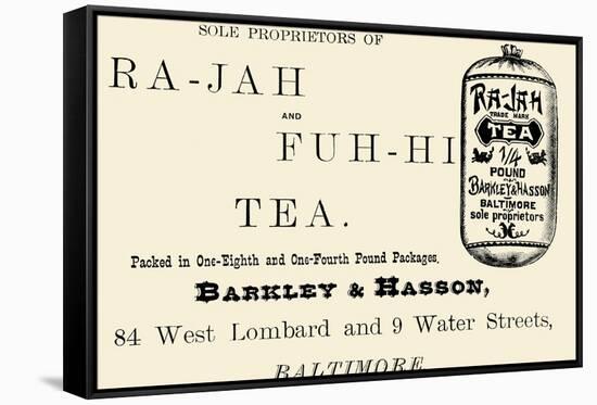 Ra-Jah and Fuh-hi Tea-null-Framed Stretched Canvas