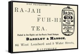 Ra-Jah and Fuh-hi Tea-null-Framed Stretched Canvas