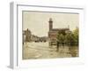 Raadhuspladsen, Copenhagen. 1893-Paul Fischer-Framed Giclee Print