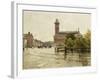 Raadhuspladsen, Copenhagen. 1893-Paul Fischer-Framed Giclee Print