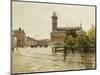 Raadhuspladsen, Copenhagen. 1893-Paul Fischer-Mounted Giclee Print