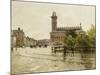 Raadhuspladsen, Copenhagen, 1893-Paul Fischer-Mounted Premium Giclee Print