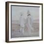 Rabari and White Horse-Lincoln Seligman-Framed Giclee Print