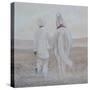 Rabari and White Horse-Lincoln Seligman-Stretched Canvas