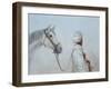 Rabari Leading Grey Horse-Lincoln Seligman-Framed Giclee Print