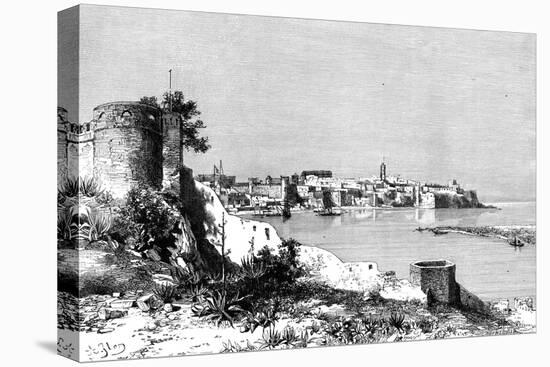 Rabat and the Mouth of the Bu-Regrag River, Morocco, 1895-Meunier-Stretched Canvas