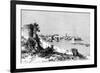 Rabat and the Mouth of the Bu-Regrag River, Morocco, 1895-Meunier-Framed Giclee Print