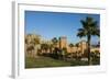 Rabat Morocco Beautiful Kasbah Udaya at Sunset with Palm Trees-Bill Bachmann-Framed Photographic Print