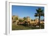 Rabat Morocco Beautiful Kasbah Udaya at Sunset with Palm Trees-Bill Bachmann-Framed Photographic Print