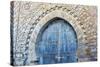 Rabat, Morocco, Kasbah Udaya Close Up of Design of Inside Door-Bill Bachmann-Stretched Canvas