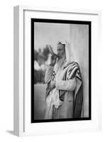 Rabbi Blowing the Shofar-null-Framed Art Print