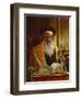 Rabbi Delivering a Sermon-Joseph Jost-Framed Giclee Print