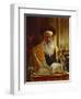 Rabbi Delivering a Sermon-Joseph Jost-Framed Giclee Print