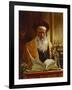 Rabbi Delivering a Sermon-Joseph Jost-Framed Giclee Print