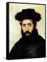 Rabbi from Upper Hungary-Isidor Kaufmann-Framed Stretched Canvas