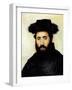 Rabbi from Upper Hungary-Isidor Kaufmann-Framed Art Print