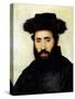 Rabbi from Upper Hungary-Isidor Kaufmann-Stretched Canvas