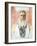 Rabbi in White Frock-Isidor Kaufmann-Framed Art Print