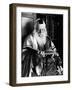 Rabbi Joshua Heshil Holtovski, Leader of the Karlin Chassidic Sect, Praying-Alfred Eisenstaedt-Framed Photographic Print