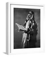 Rabbi Reading the Law-null-Framed Giclee Print